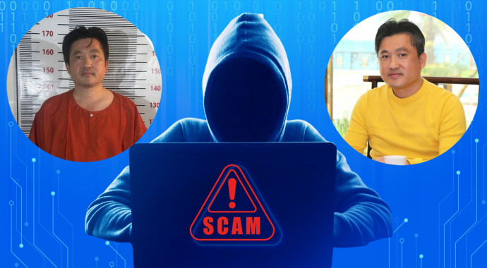 សមត្ថកិច្ចឃុំខ្លួនអ្នកឧកញ៉ា លី គួង ដែលជាអ្នកកាងអាជីវកម្មឆបោកអនឡាញ